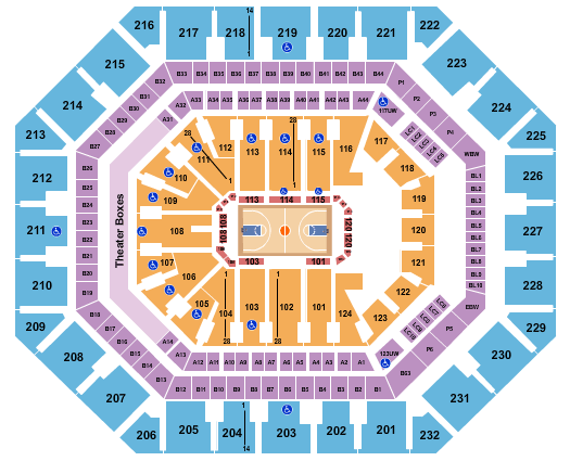 Mortgage Matchup Center Phoenix Suns Seating Chart